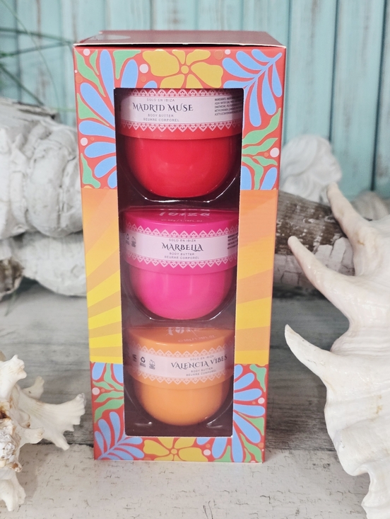 Soloenibiza Other - SOLO EN IBIZA - 3pcs Body Butter/1.76oz-Madrid Muse / Valencia Vibes / Marbella